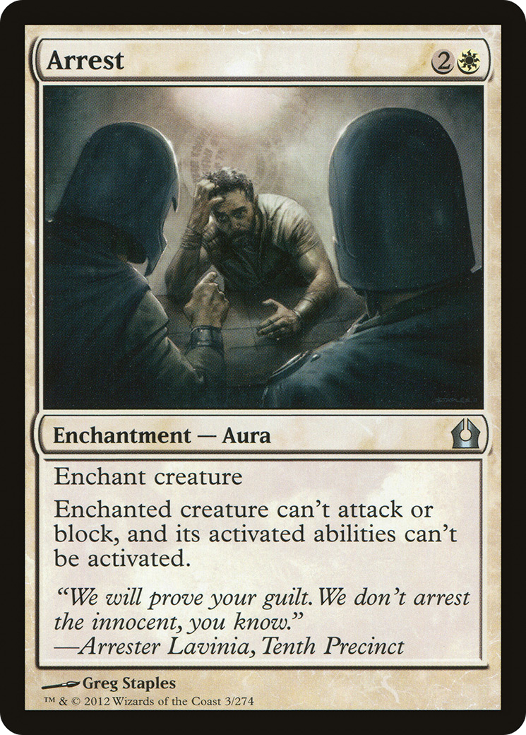 Arrest (RTR-003) (Foil)