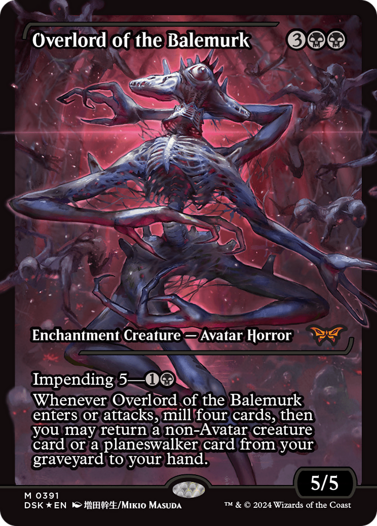 Overlord of the Balemurk (DSK-391) (Showcase) (Foil)