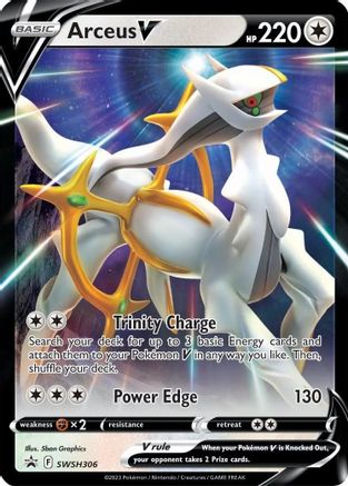 Arceus V (SSP-SWSH306) (Holofoil)