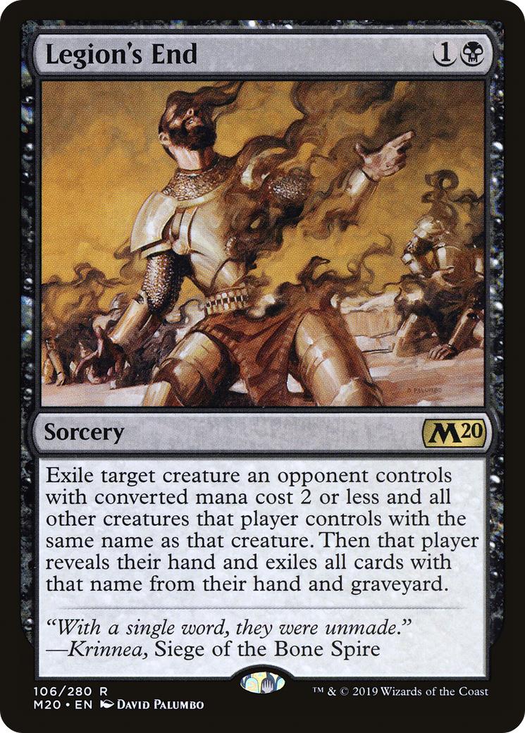 Legion's End (M20-106) (Foil)