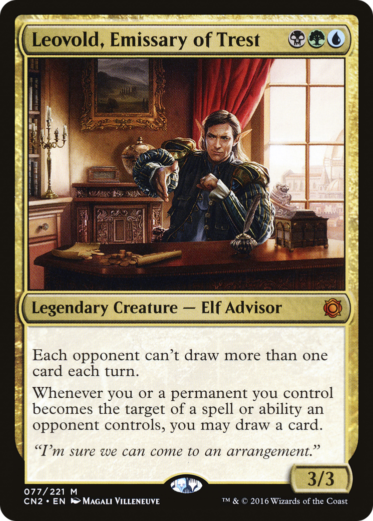 Leovold, Emissary of Trest (CN2-077) (Foil)