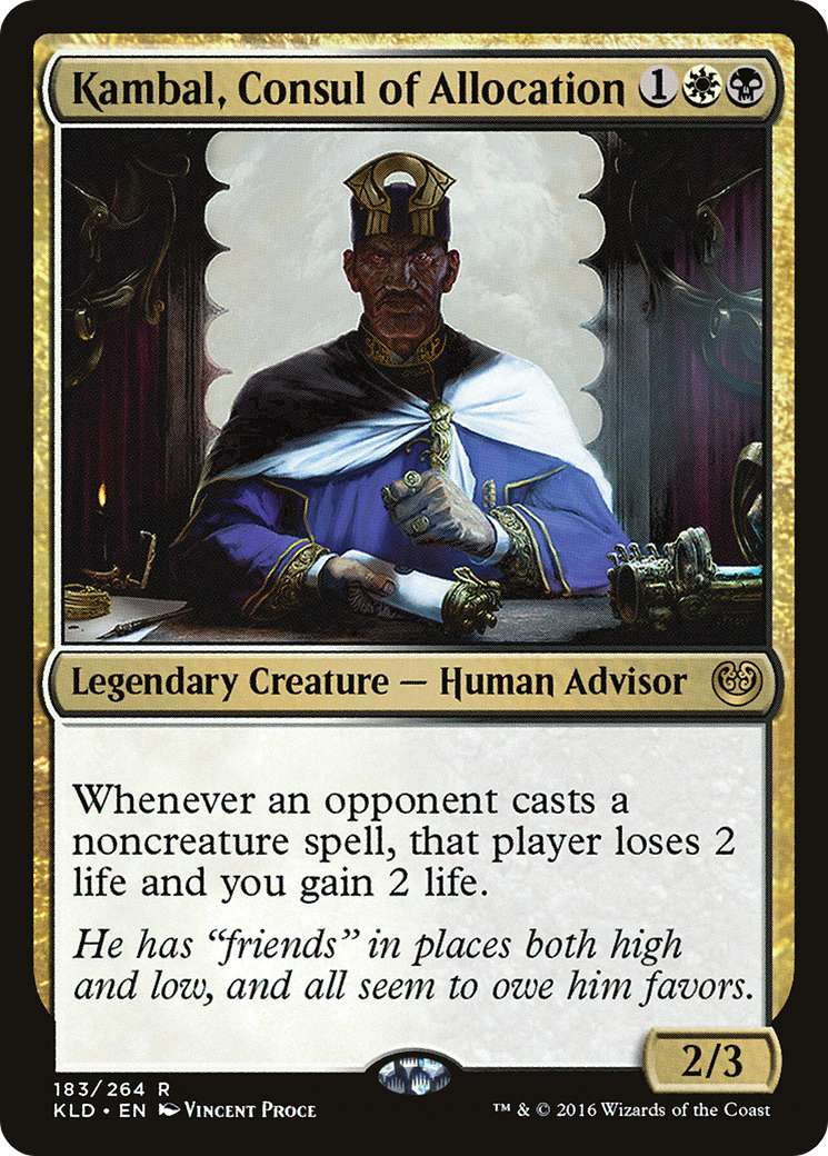 Kambal, Consul of Allocation (KLD-183) (Foil)