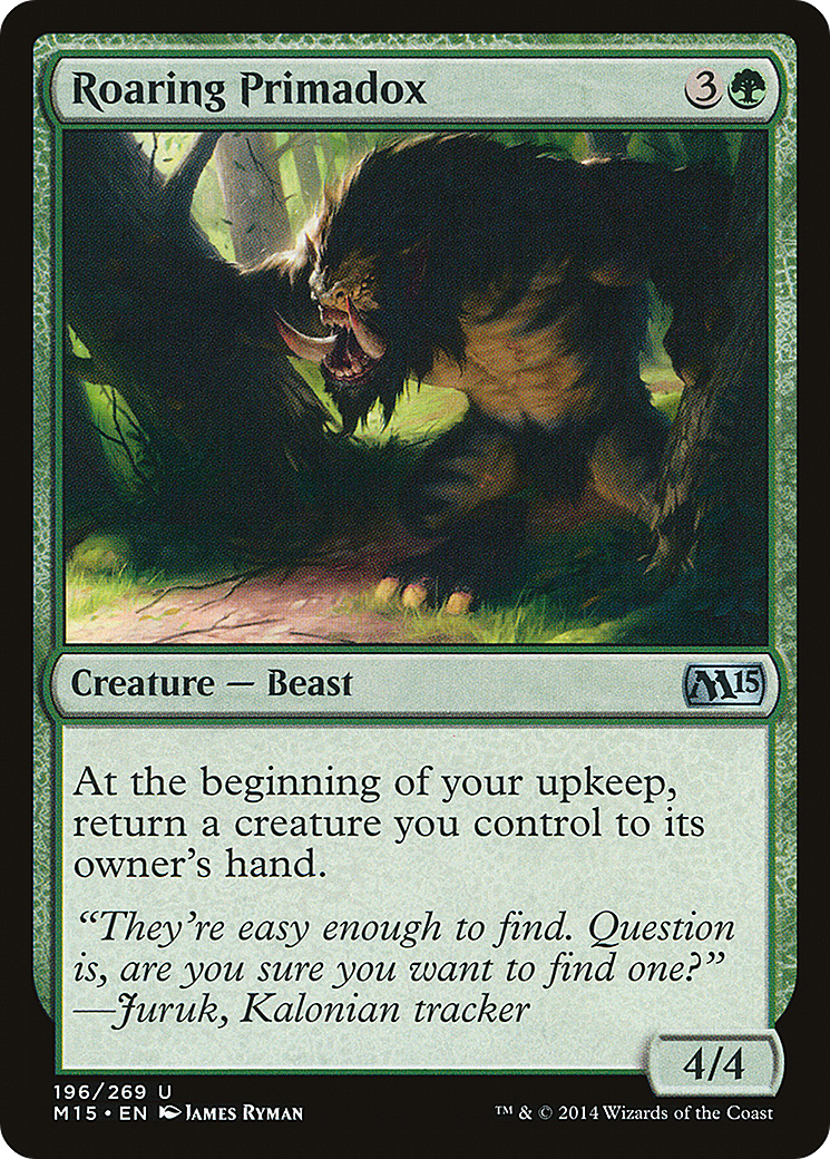 Roaring Primadox (M15-196)