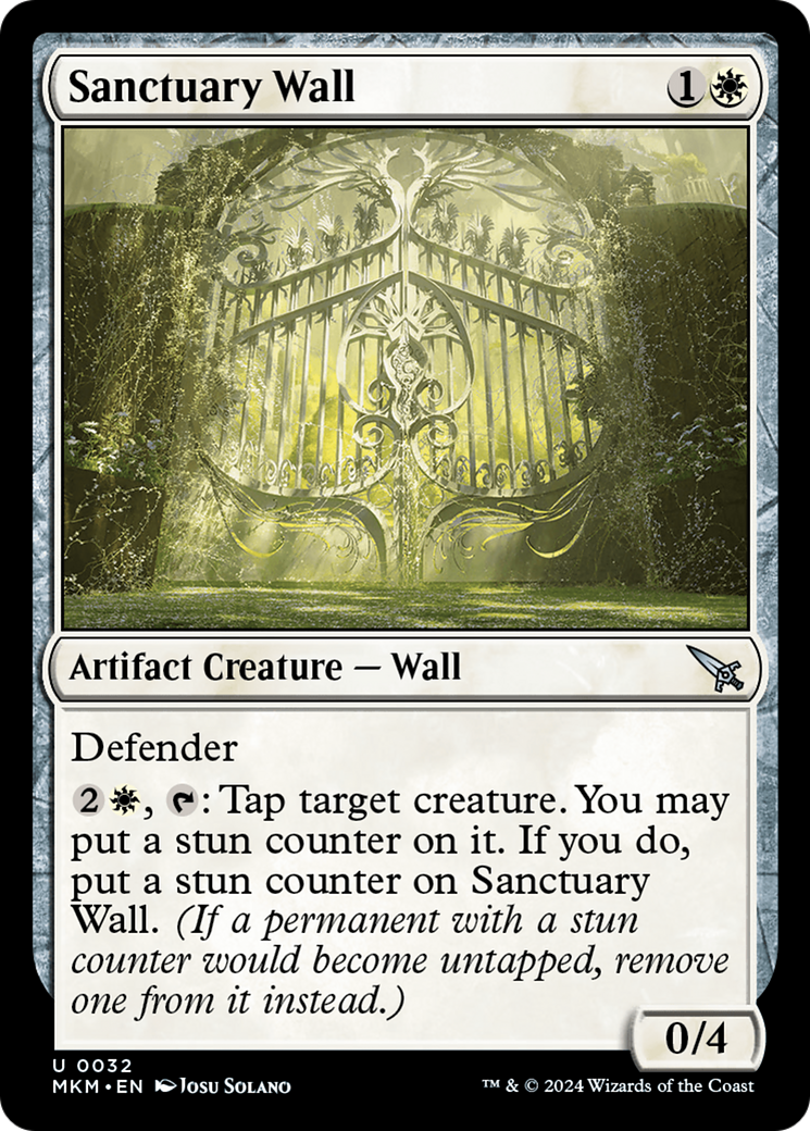 Sanctuary Wall (MKM-032) (Foil)