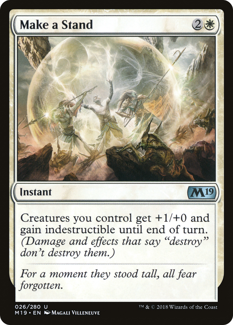 Make a Stand (M19-026)