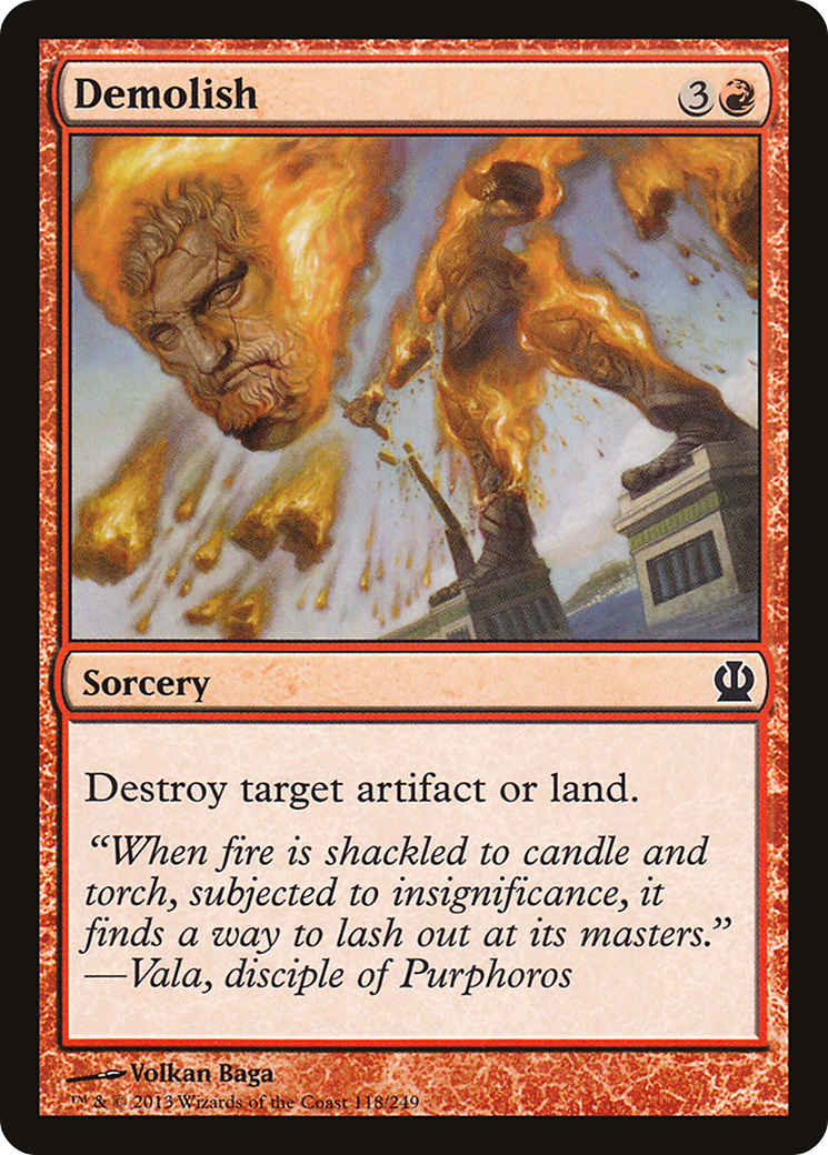Demolish (THS-118) (Foil)