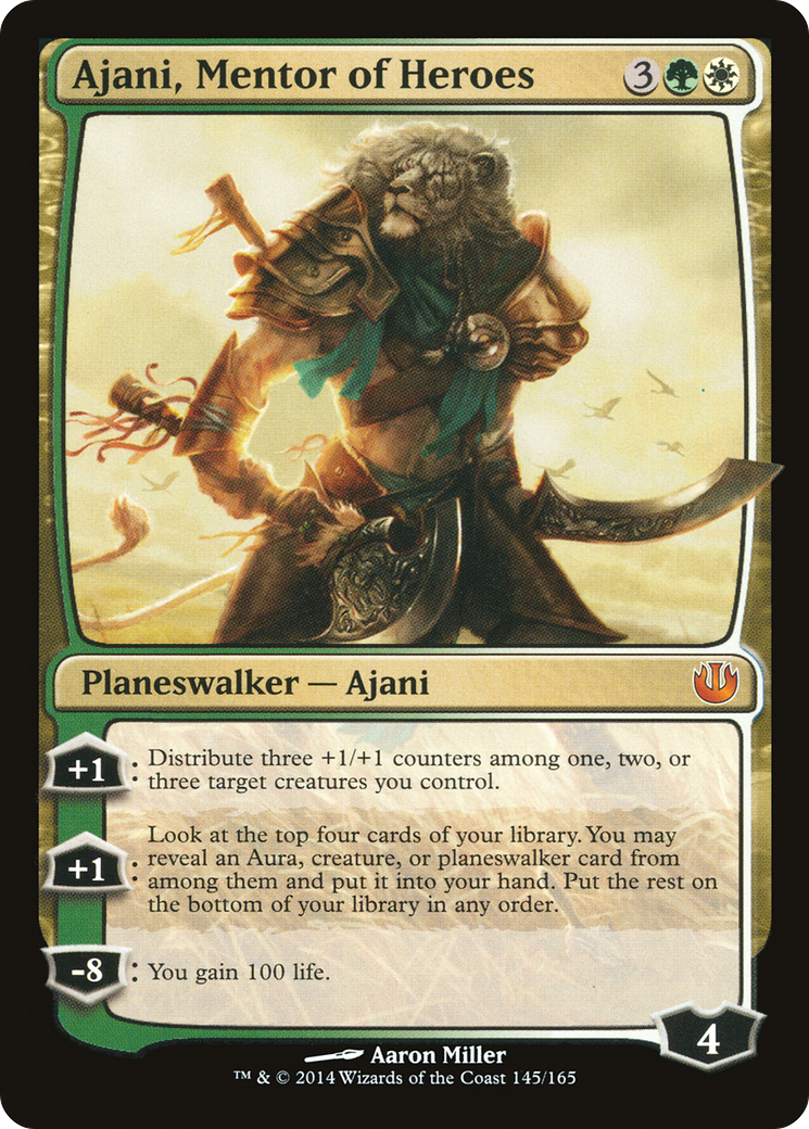 Ajani, Mentor of Heroes (JOU-145) (Foil)