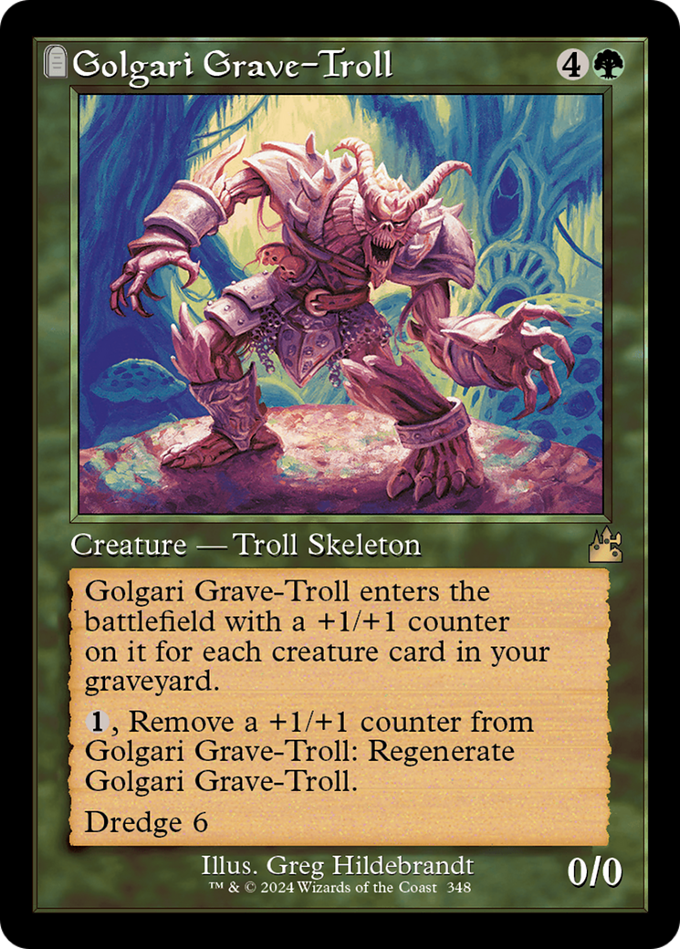 Golgari Grave-Troll (RVR-348) (Foil)
