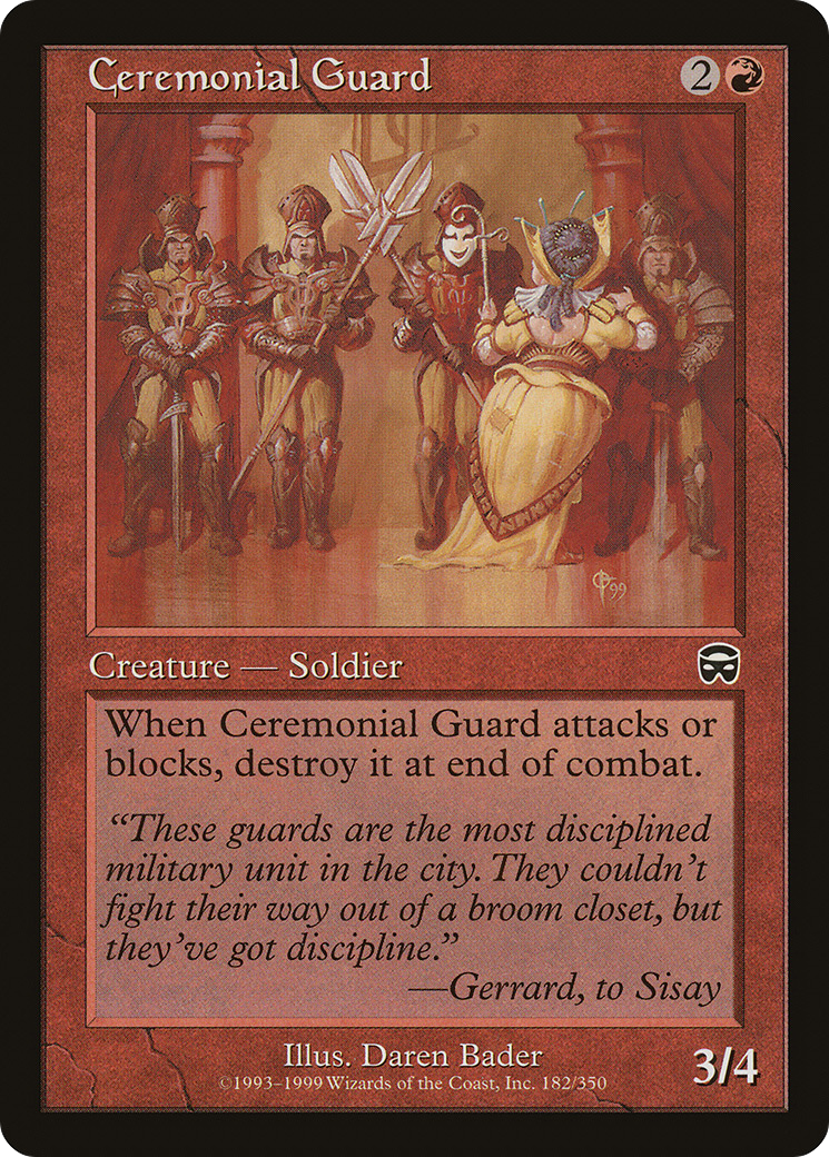 Ceremonial Guard (MMQ-182) (Foil)