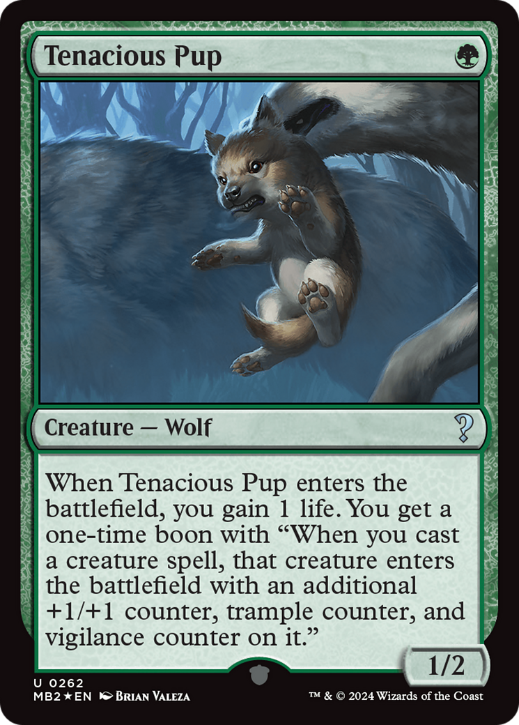 Tenacious Pup (MB2-262)