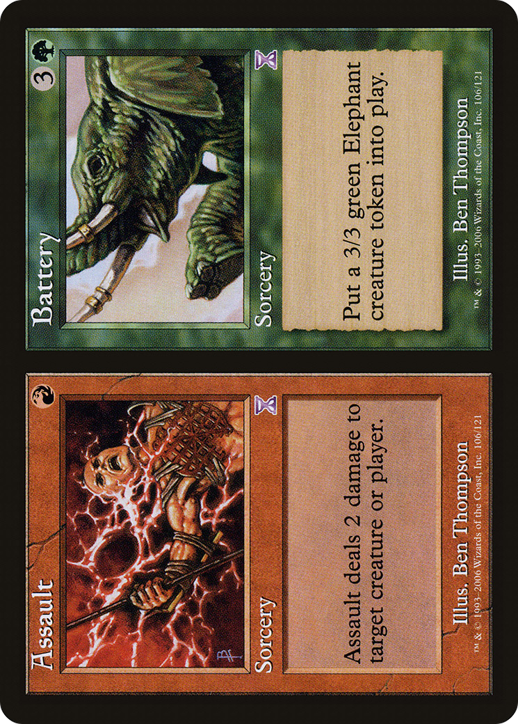 Assault // Battery (TSB-106) (Foil)