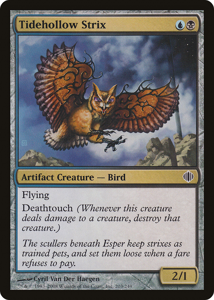 Tidehollow Strix (ALA-203) (Foil)