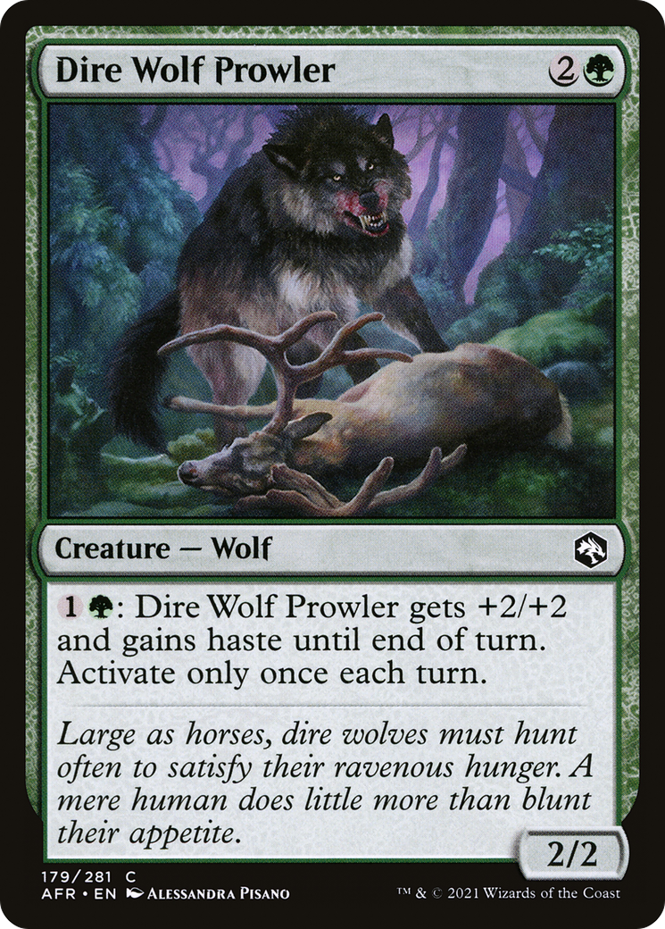 Dire Wolf Prowler (AFR-179) (Foil)