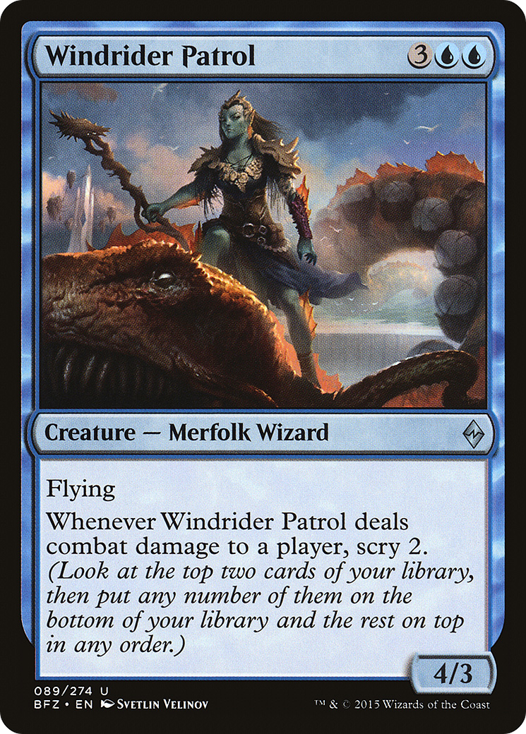 Windrider Patrol (BFZ-089) (Foil)