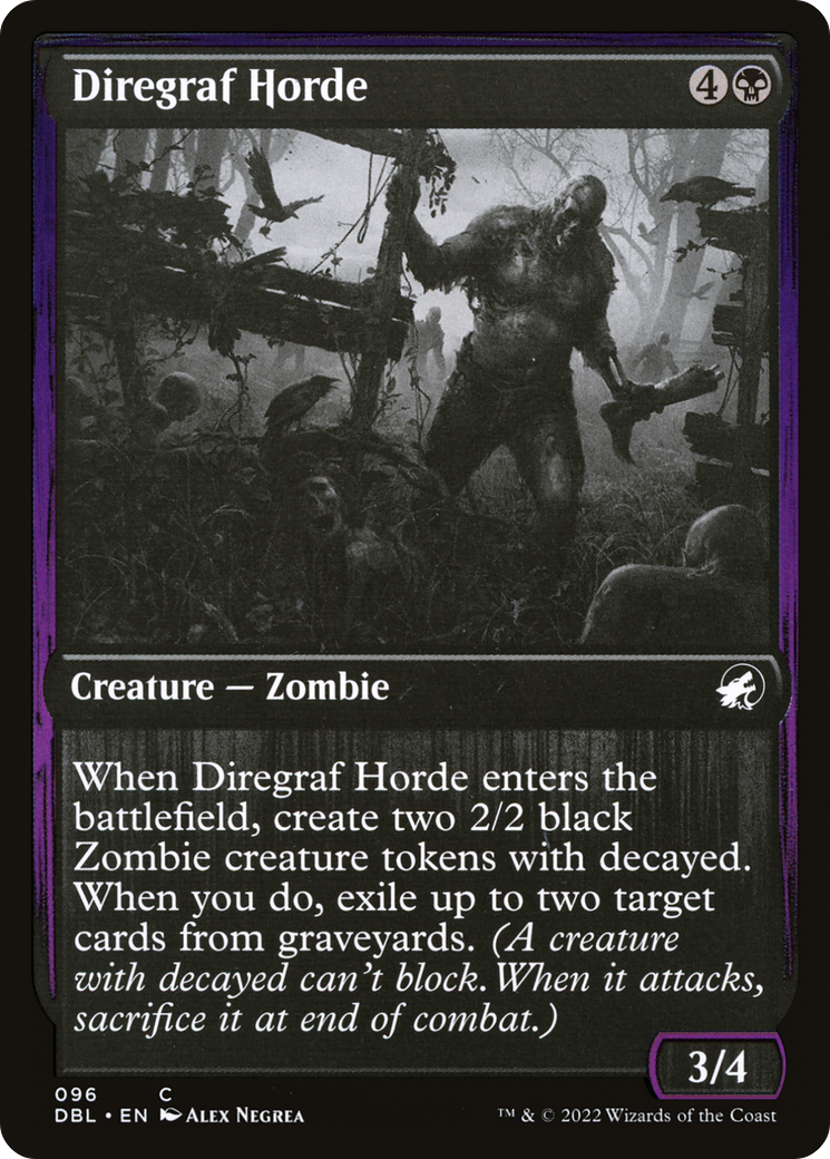 Diregraf Horde (DBL-096) (Foil)