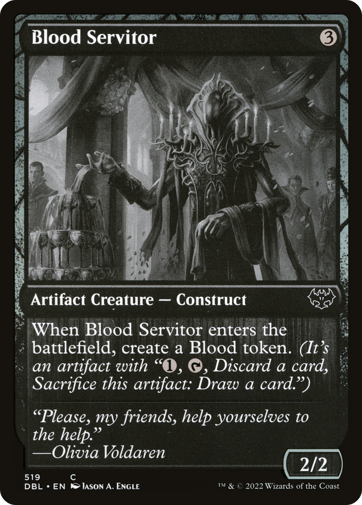 Blood Servitor (DBL-519) (Foil)