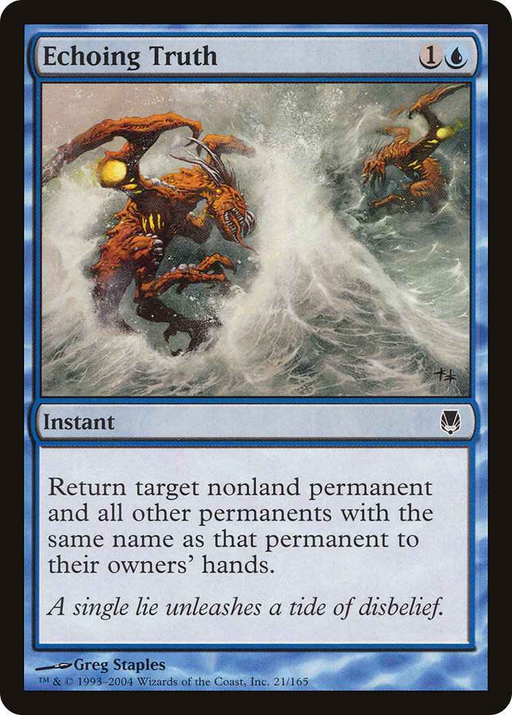 Echoing Truth (DST-021) (Foil)