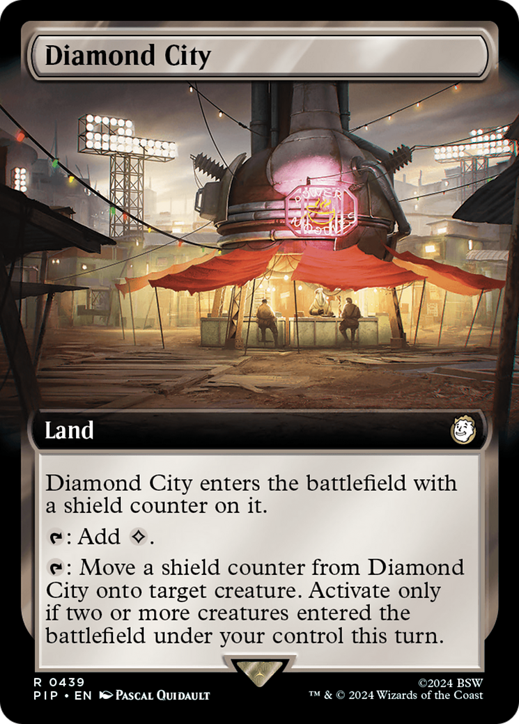 Diamond City (PIP-439) (Extended Art) (Foil)