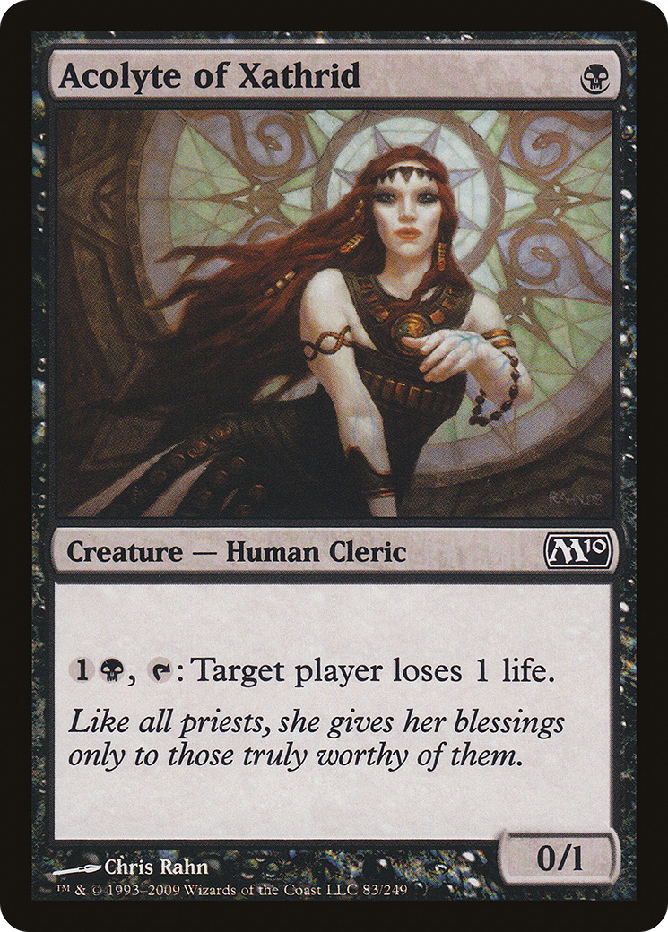 Acolyte of Xathrid (M10-083)