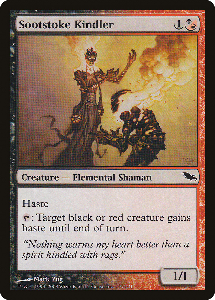 Sootstoke Kindler (SHM-195) (Foil)