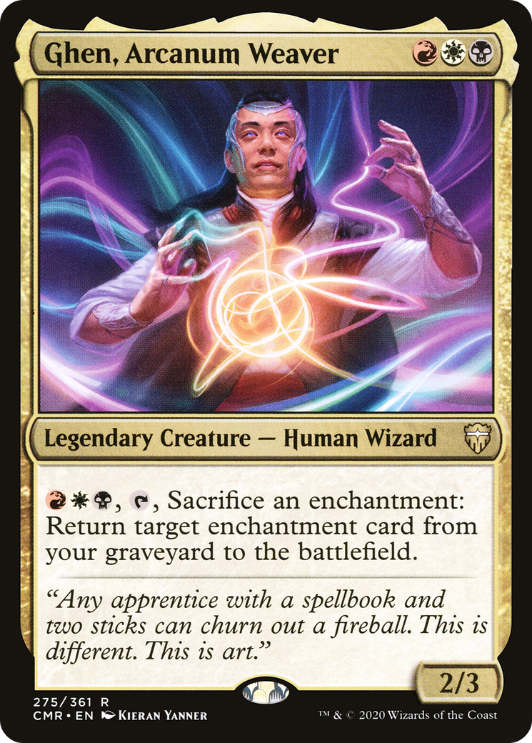 Ghen, Arcanum Weaver (CMR-275) (Foil)