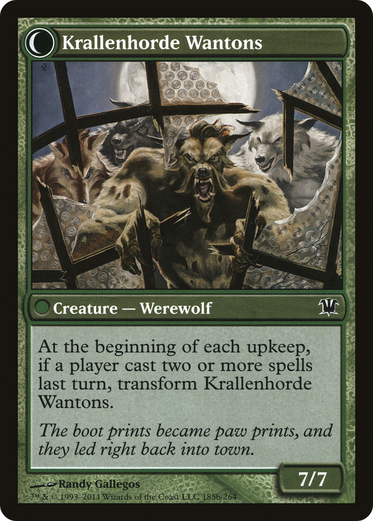 Grizzled Outcasts // Krallenhorde Wantons (ISD-185)