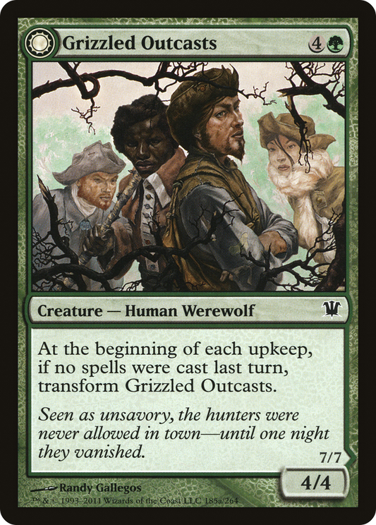 Grizzled Outcasts // Krallenhorde Wantons (ISD-185) (Foil)