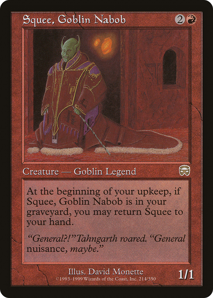 Squee, Goblin Nabob (MMQ-214)