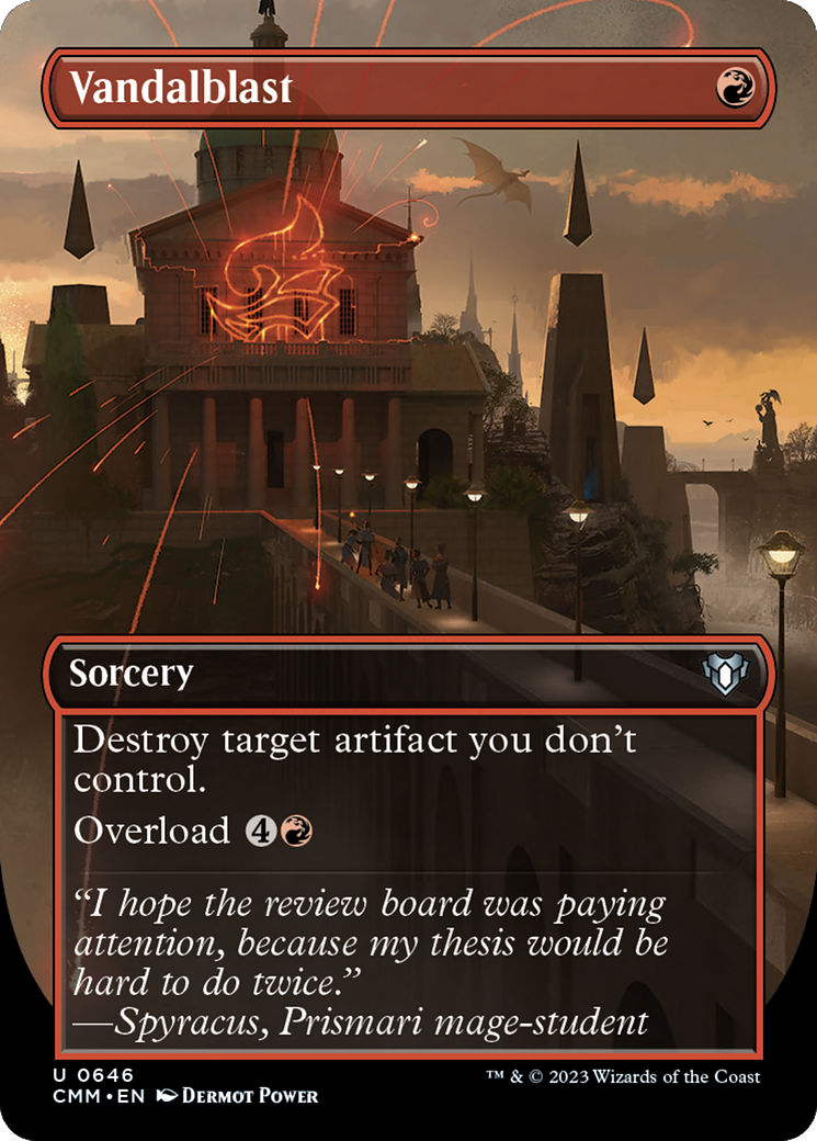 Vandalblast (CMM-646) (Borderless) (Foil)
