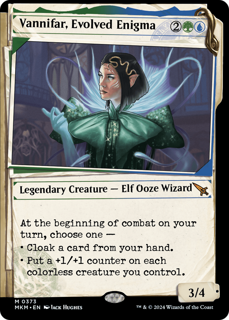 Vannifar, Evolved Enigma (MKM-373) (Showcase) (Foil)