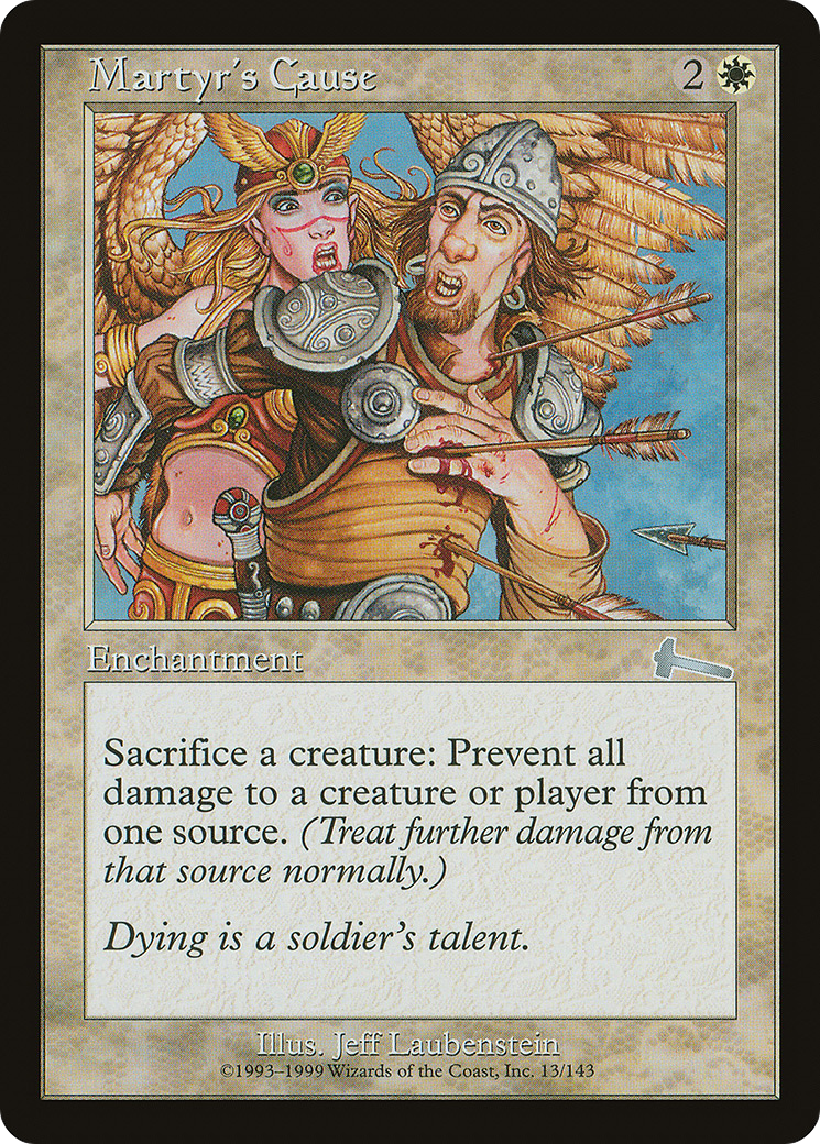Martyr's Cause (ULG-013) (Foil)