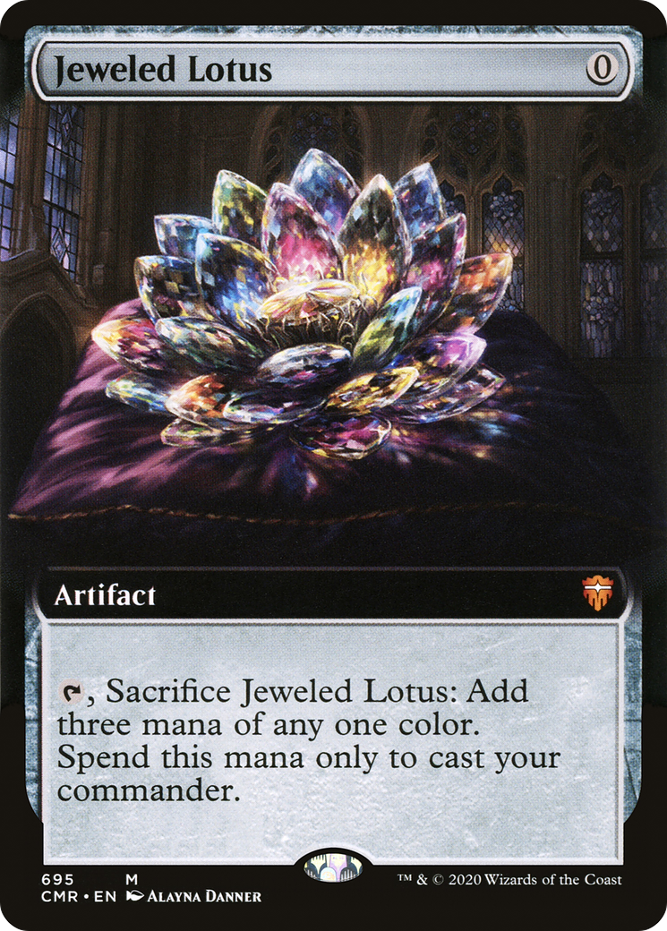 Jeweled Lotus (CMR-695) (Extended Art) (Foil)