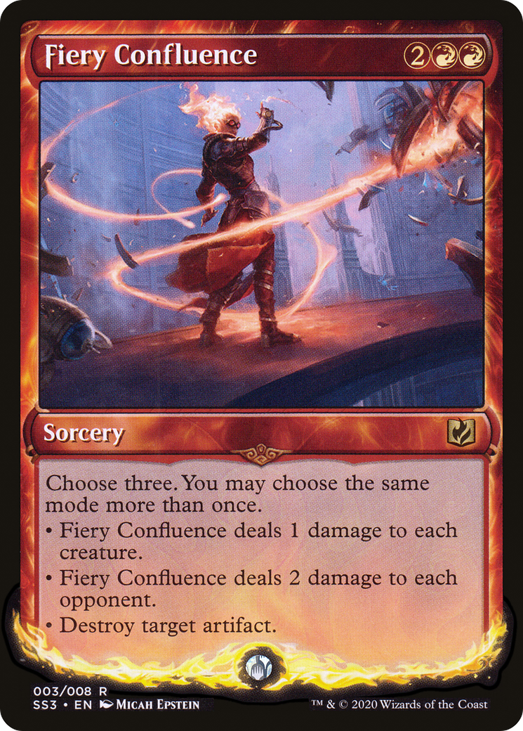 Fiery Confluence (SS3-003) (Foil)
