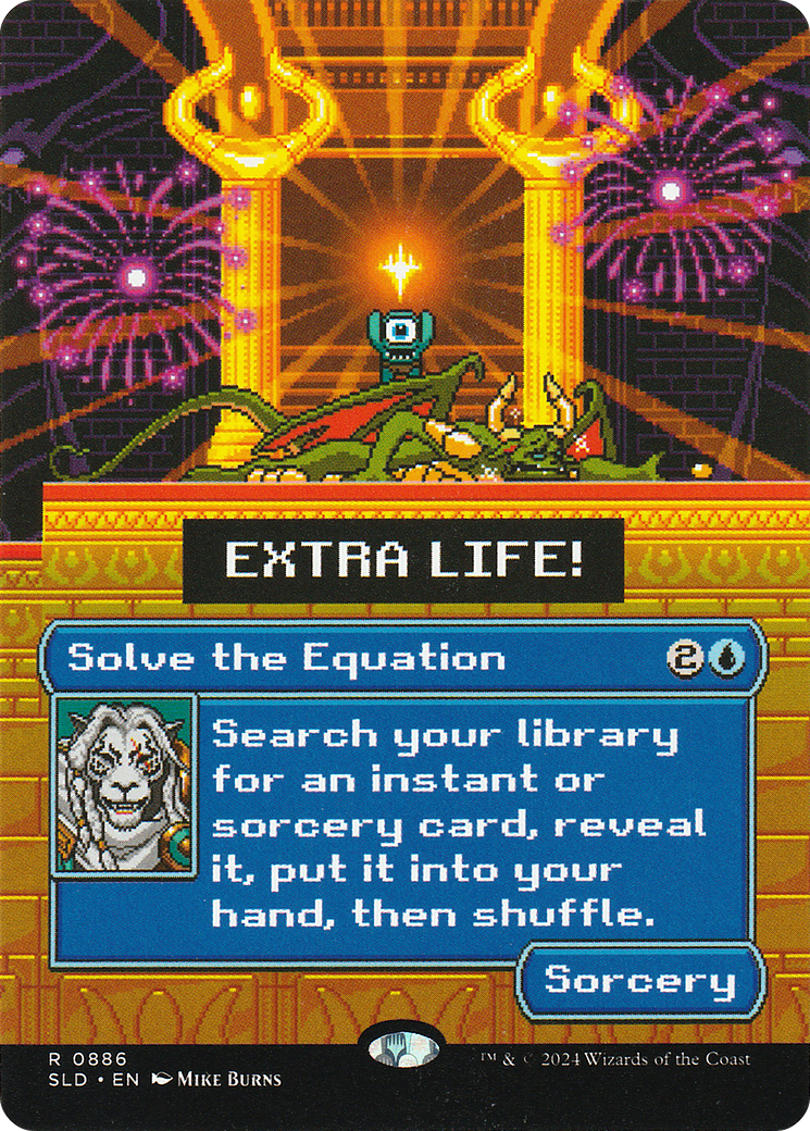 Solve the Equation (SLD-886) (Borderless)