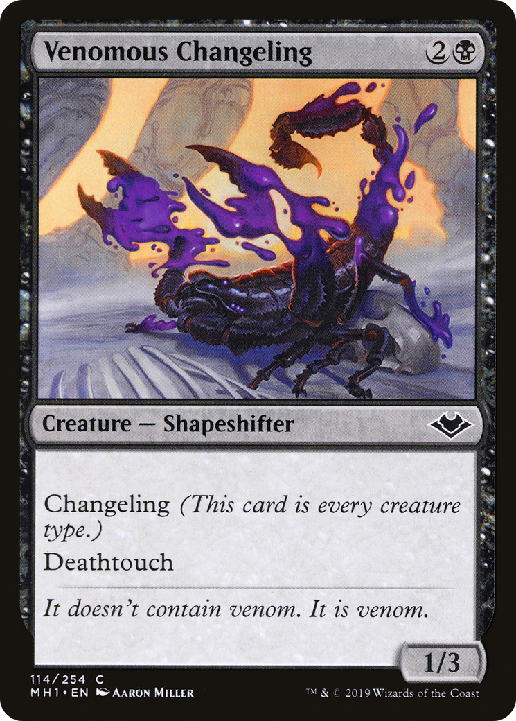 Venomous Changeling (MH1-114) (Foil)