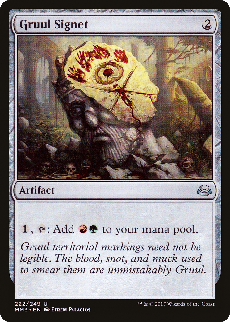 Gruul Signet (MM3-222) (Foil)