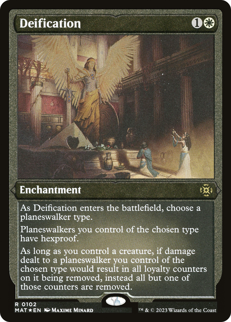 Deification (MAT-102) (Etched Foil)