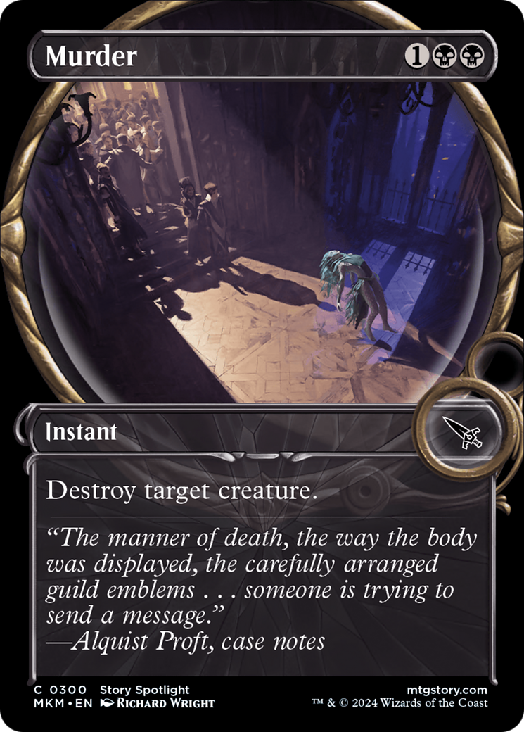 Murder (MKM-300) (Showcase) (Foil)
