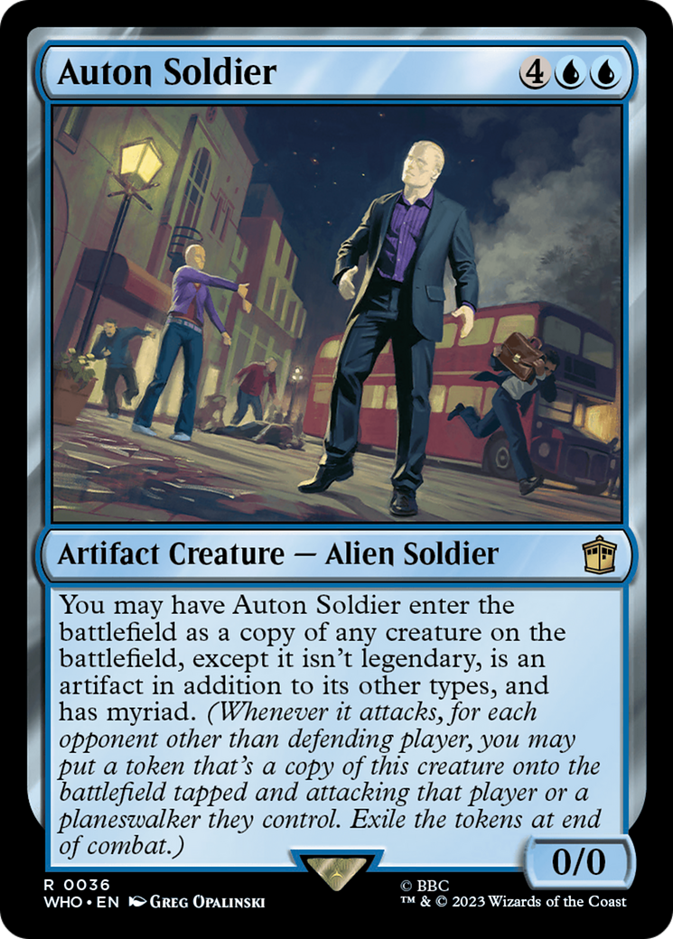 Auton Soldier (WHO-036) (Foil)