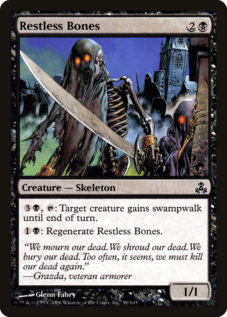 Restless Bones (GPT-058) (Foil)