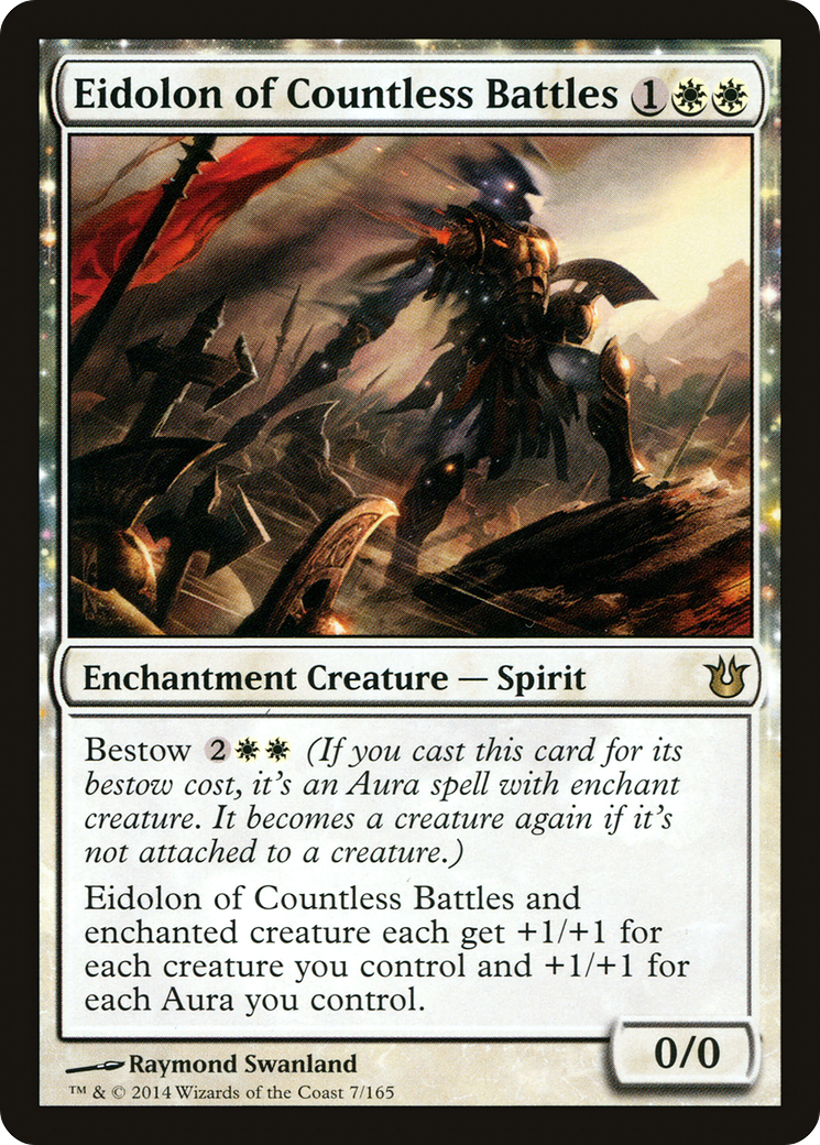 Eidolon of Countless Battles (BNG-007) (Foil)