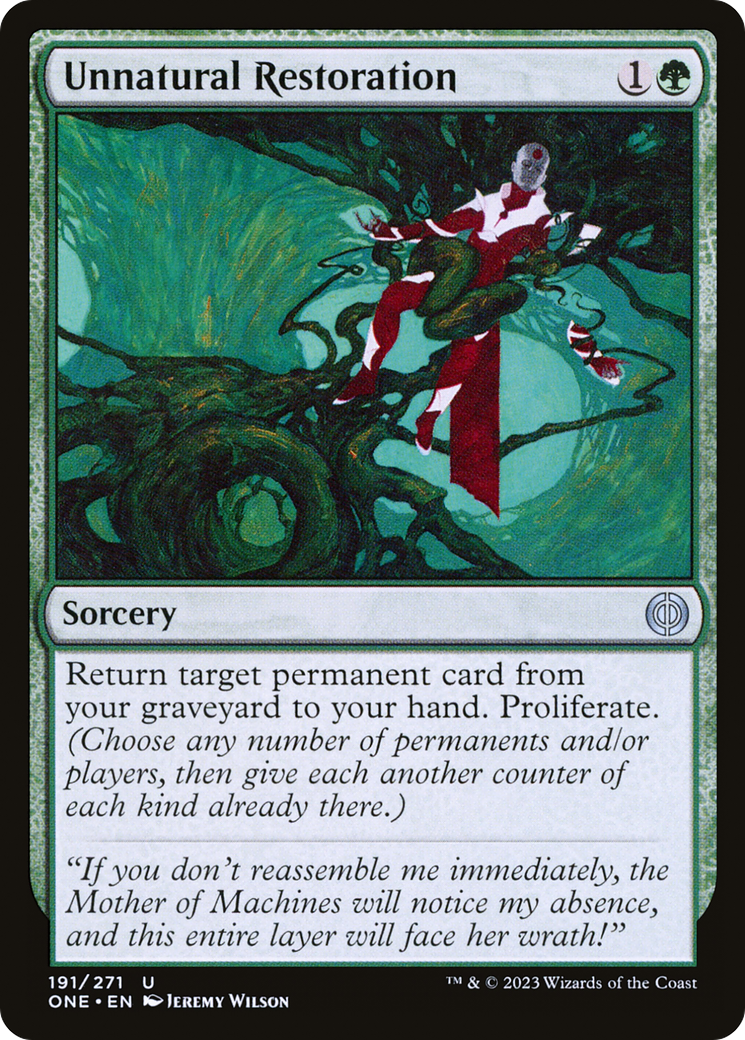 Unnatural Restoration (ONE-191) (Foil)