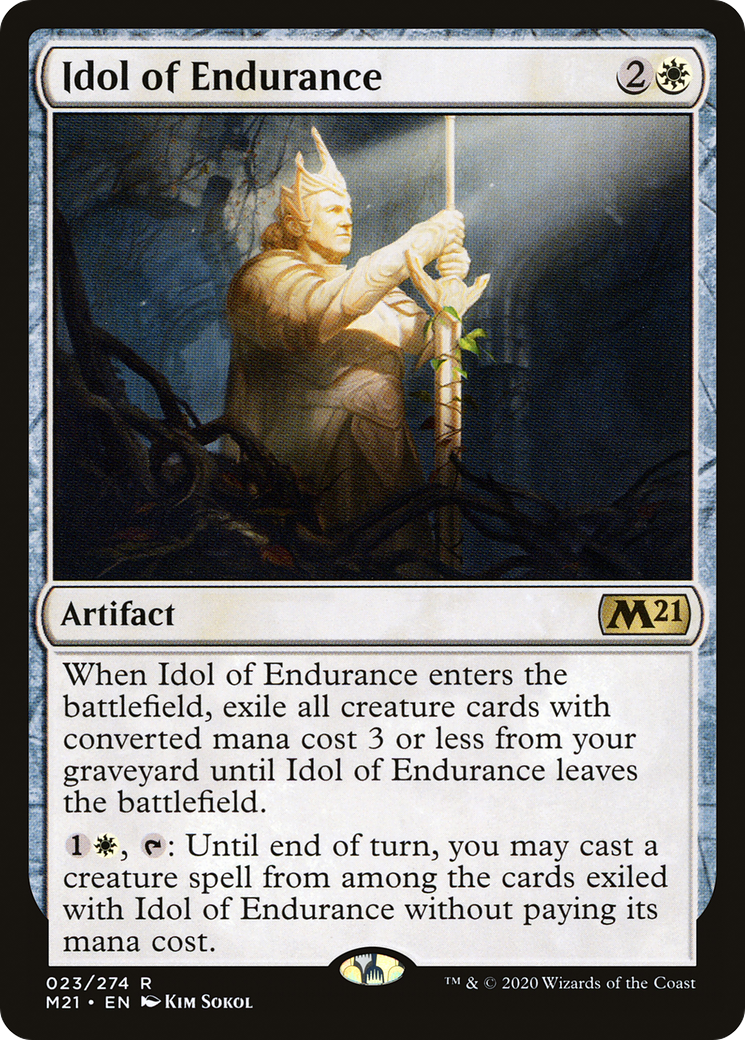 Idol of Endurance (M21-023) (Foil)