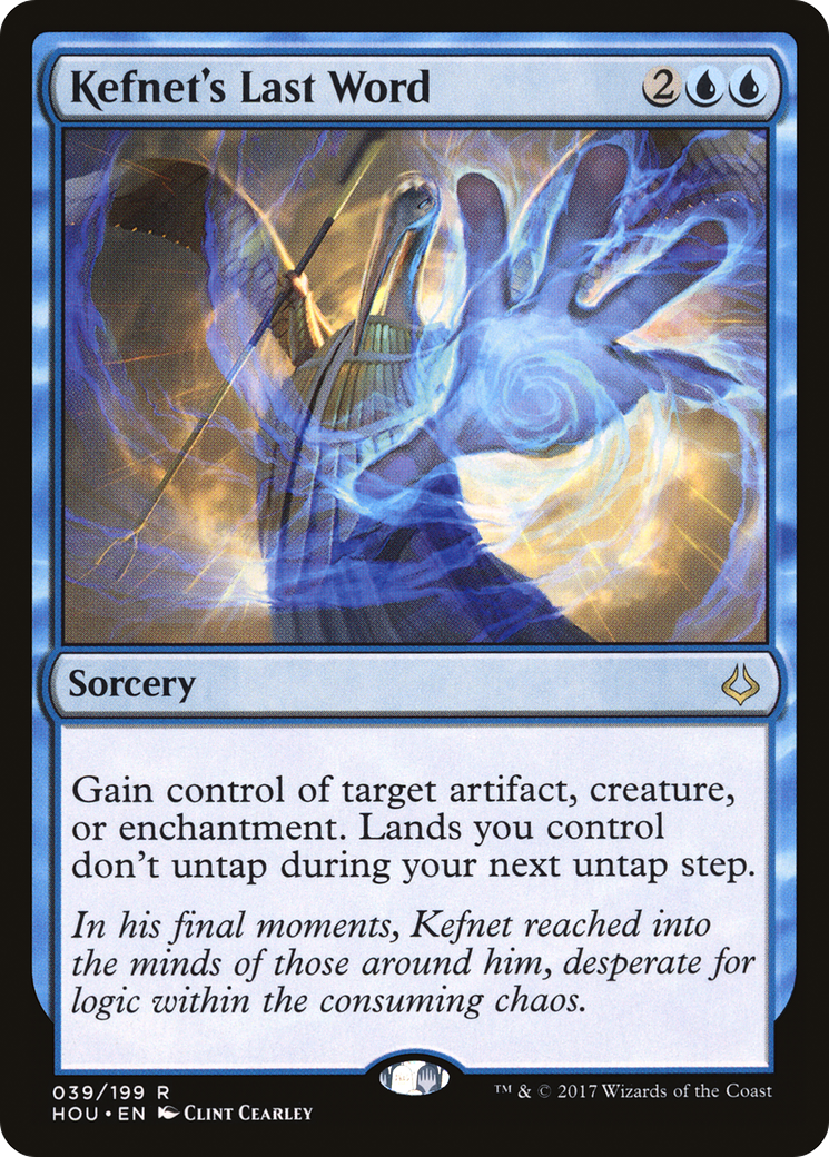 Kefnet's Last Word (HOU-039) (Foil)