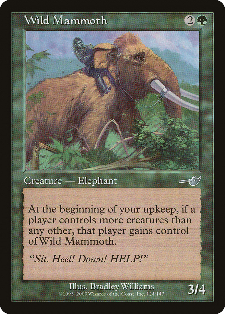 Wild Mammoth (NMS-124) (Foil)