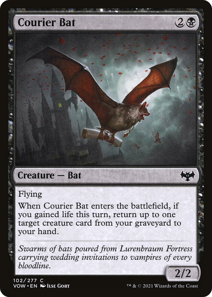 Courier Bat (VOW-102) (Foil)