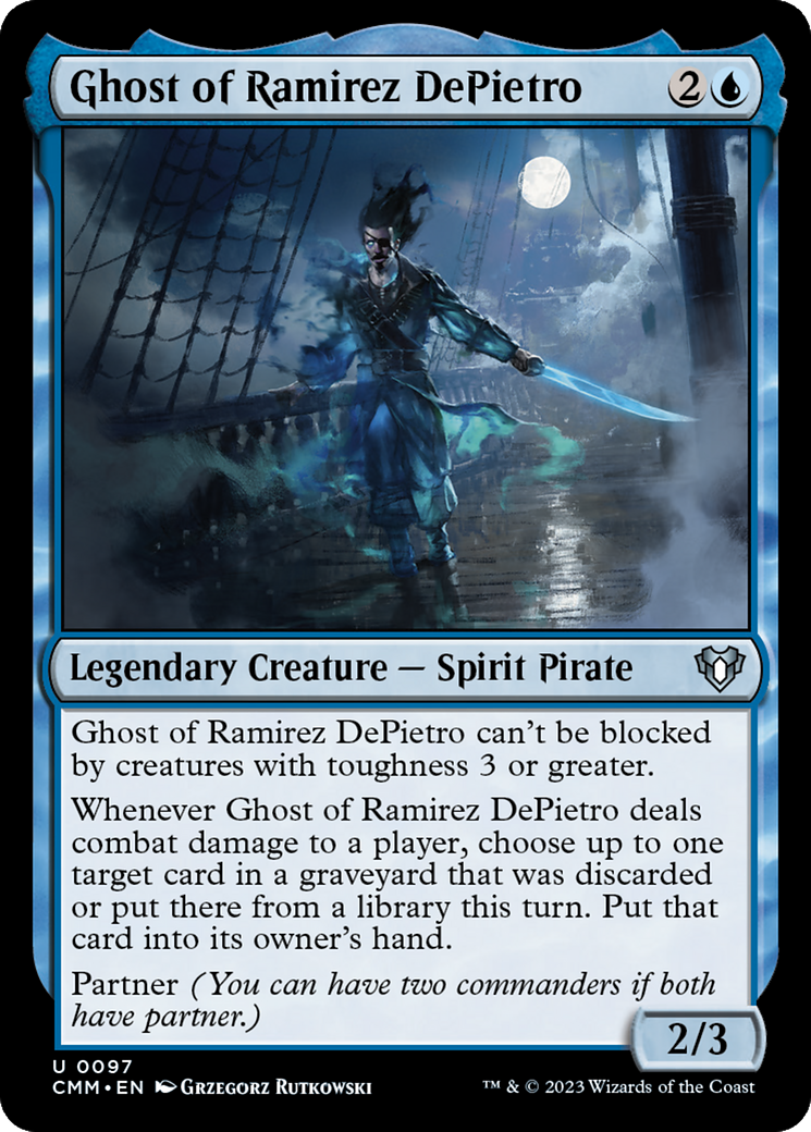 Ghost of Ramirez DePietro (CMM-097) (Foil)