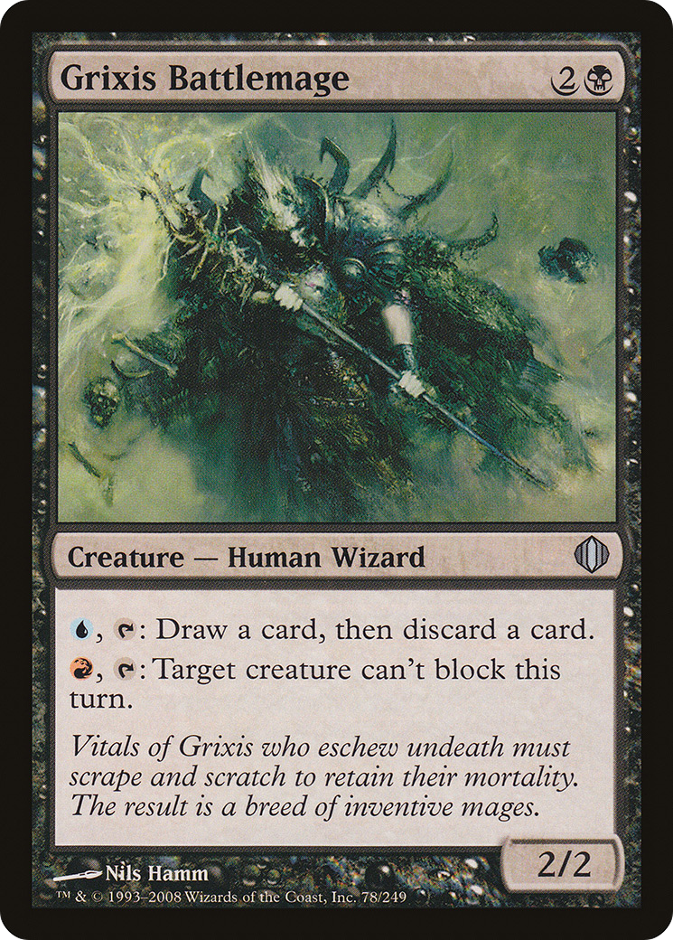 Grixis Battlemage (ALA-078) (Foil)