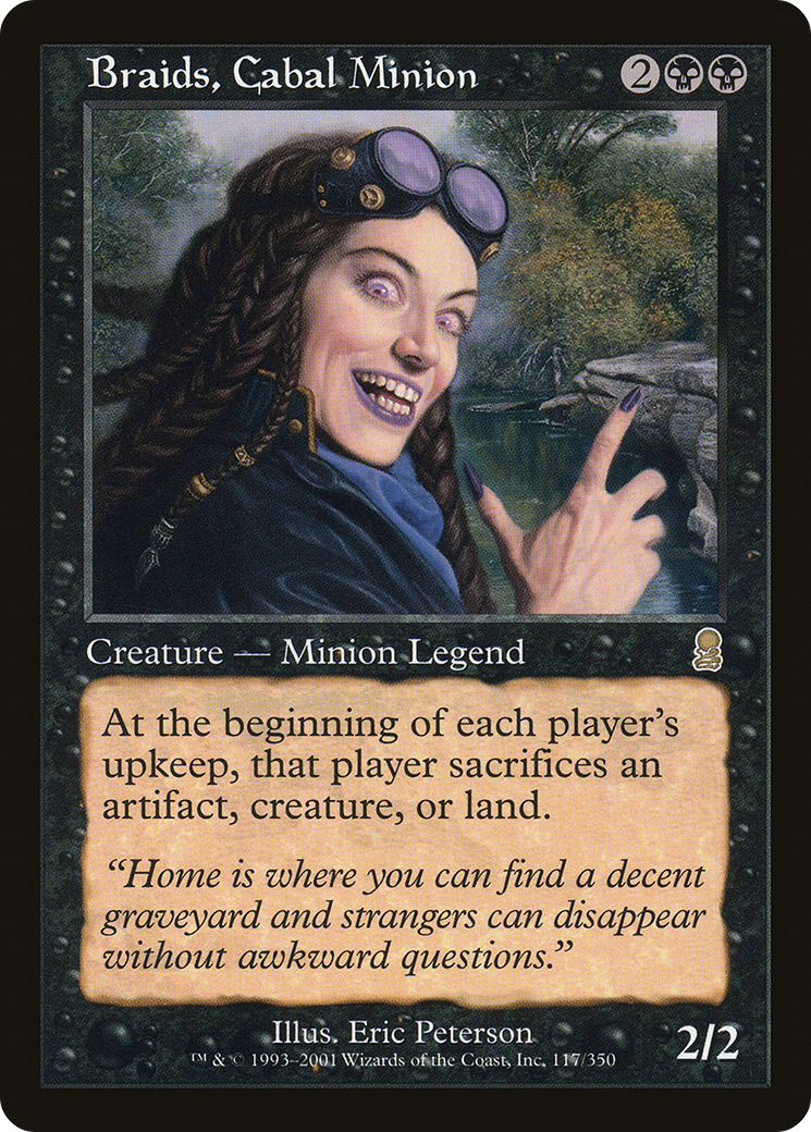 Braids, Cabal Minion (ODY-117) (Foil)