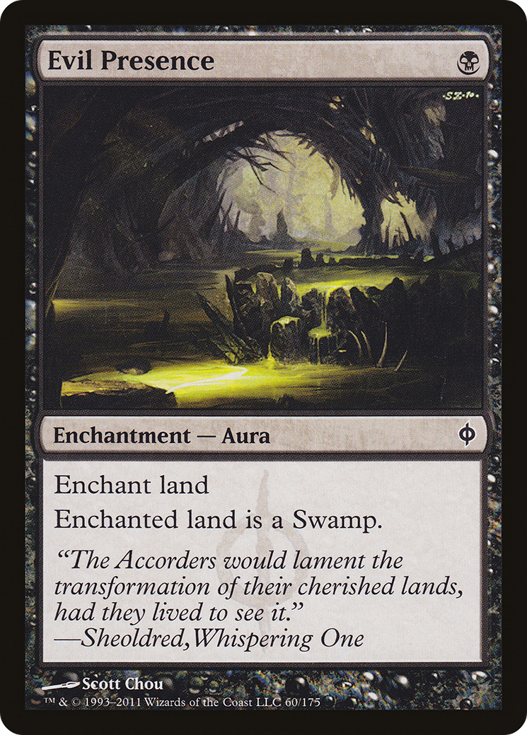 Evil Presence (NPH-060) (Foil)